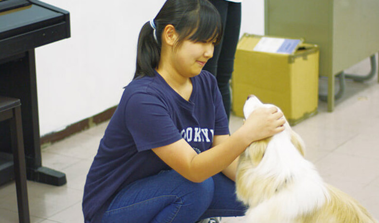 動物専門学校からの出張授業！